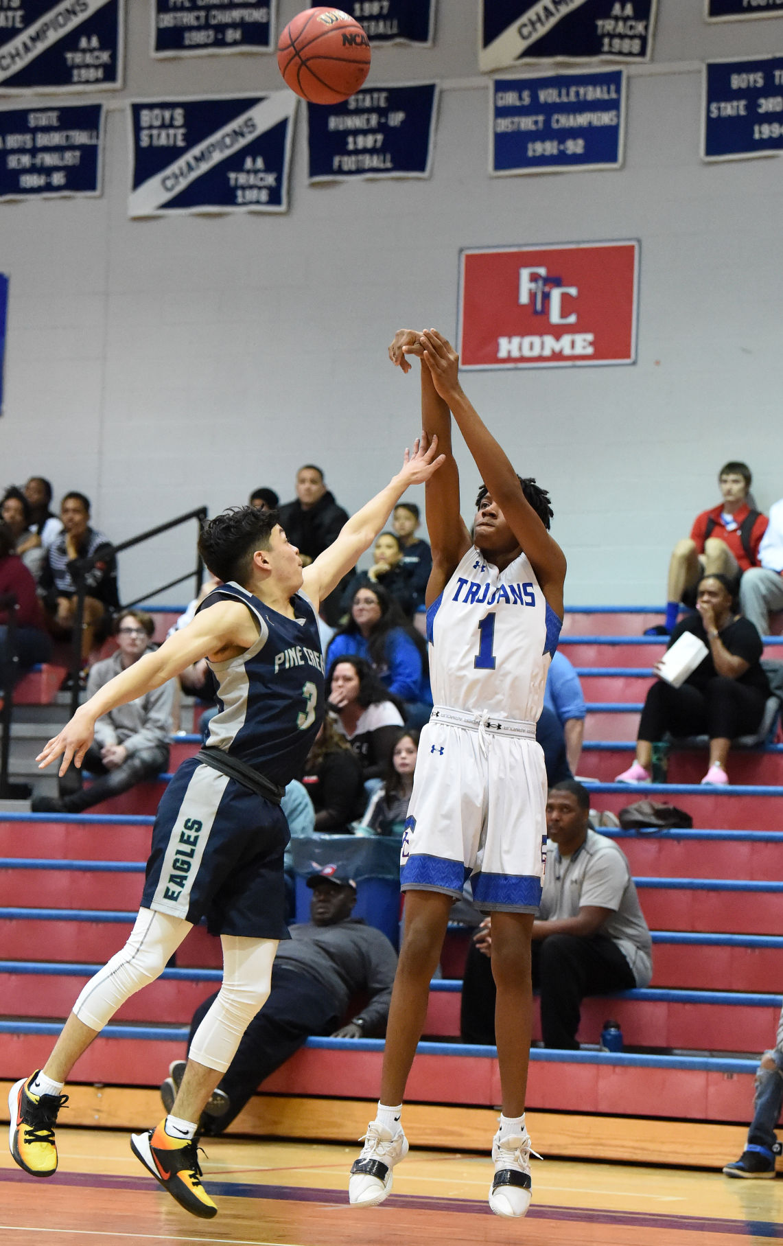 PHOTOS: Fountain-Fort Carson Trojans (58) Pine Creek Eagles (70)